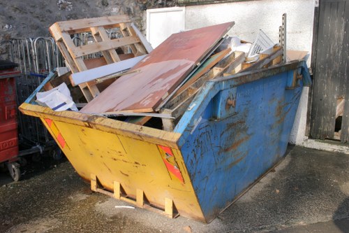 Recycling materials from demolition waste
